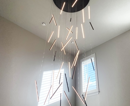Katy-lighting-install-Chandelier-pic1